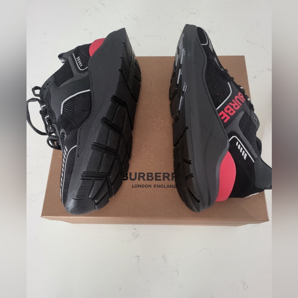 Burberry Black Sean Sneakers size 13 (Euro 46) New